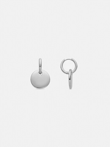 Boucles d'oreilles 'Lieb' Luxenter en argent : devant