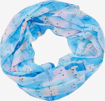 Seasons of April Schal 'Molly' in Blau: Vorderseite