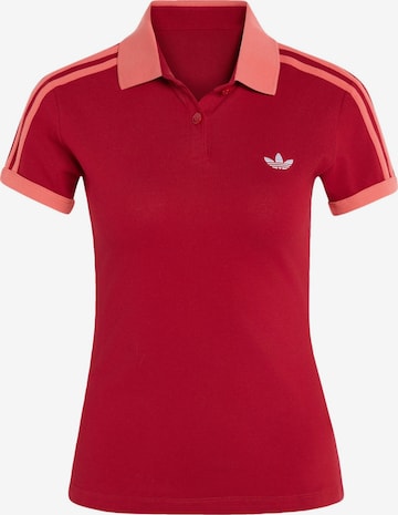 T-shirt ADIDAS ORIGINALS en rouge : devant