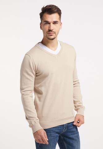 RAIDO - Jersey en beige: frente