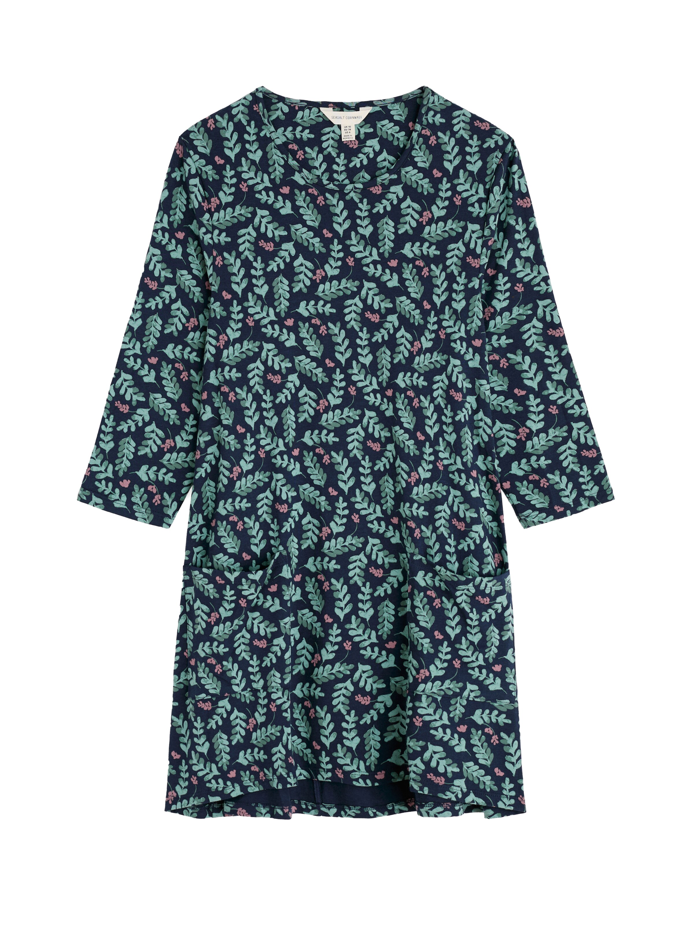 Seasalt Cornwall Tunika 'Killiow' – modrá: přední strana