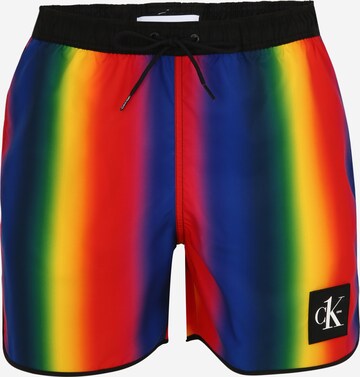 Calvin Klein Swimwear Board Shorts in Mixed colors: front