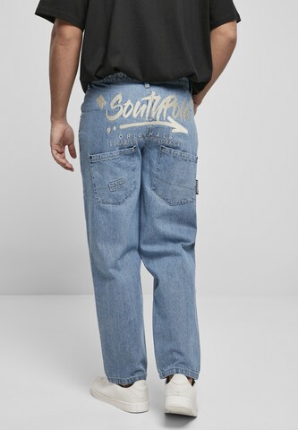 SOUTHPOLE Loosefit Jeans in Blauw