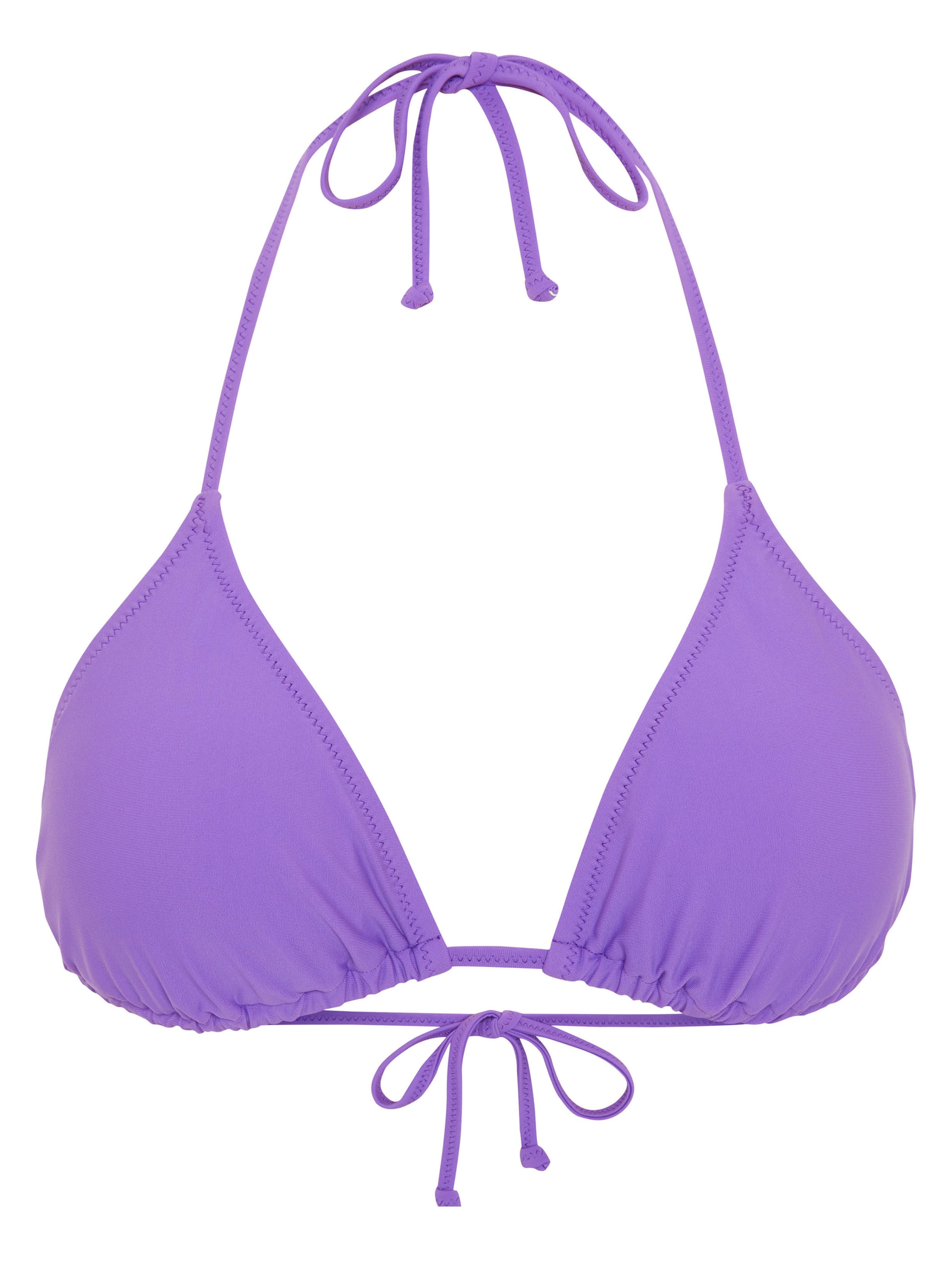 CHIEMSEE Triangel Bikinitop in Lila: Vorderseite