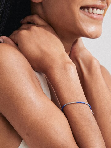 Bracelet 'Alison' Pilgrim en bleu : devant