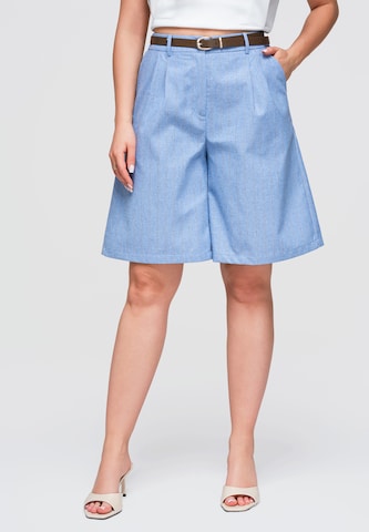 Ombre Broek in Blauw: voorkant