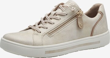 JANA Sneakers laag in Goud: voorkant