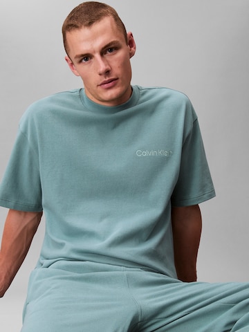 Calvin Klein Pyjamaoberteil in Blau