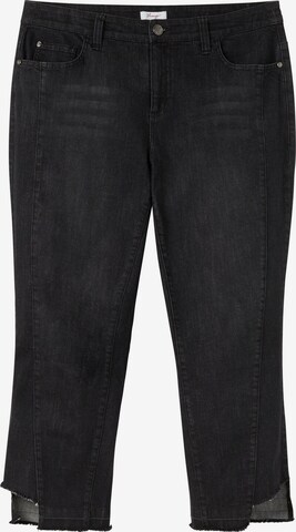 SHEEGO Regular Jeans in Black: front