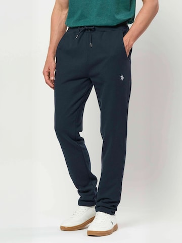 Regular Pantaloni ' UMGeorge ' de la U.S. POLO ASSN. pe albastru