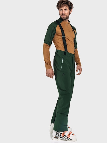 Regular Pantalon outdoor 'Pine' Schöffel en vert