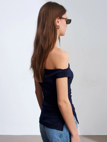Camicia da donna di Dilvin in blu
