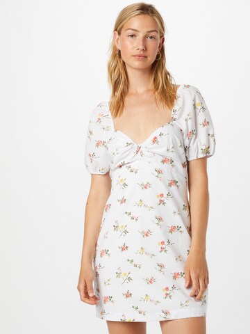Abercrombie & Fitch Summer Dress in White: front