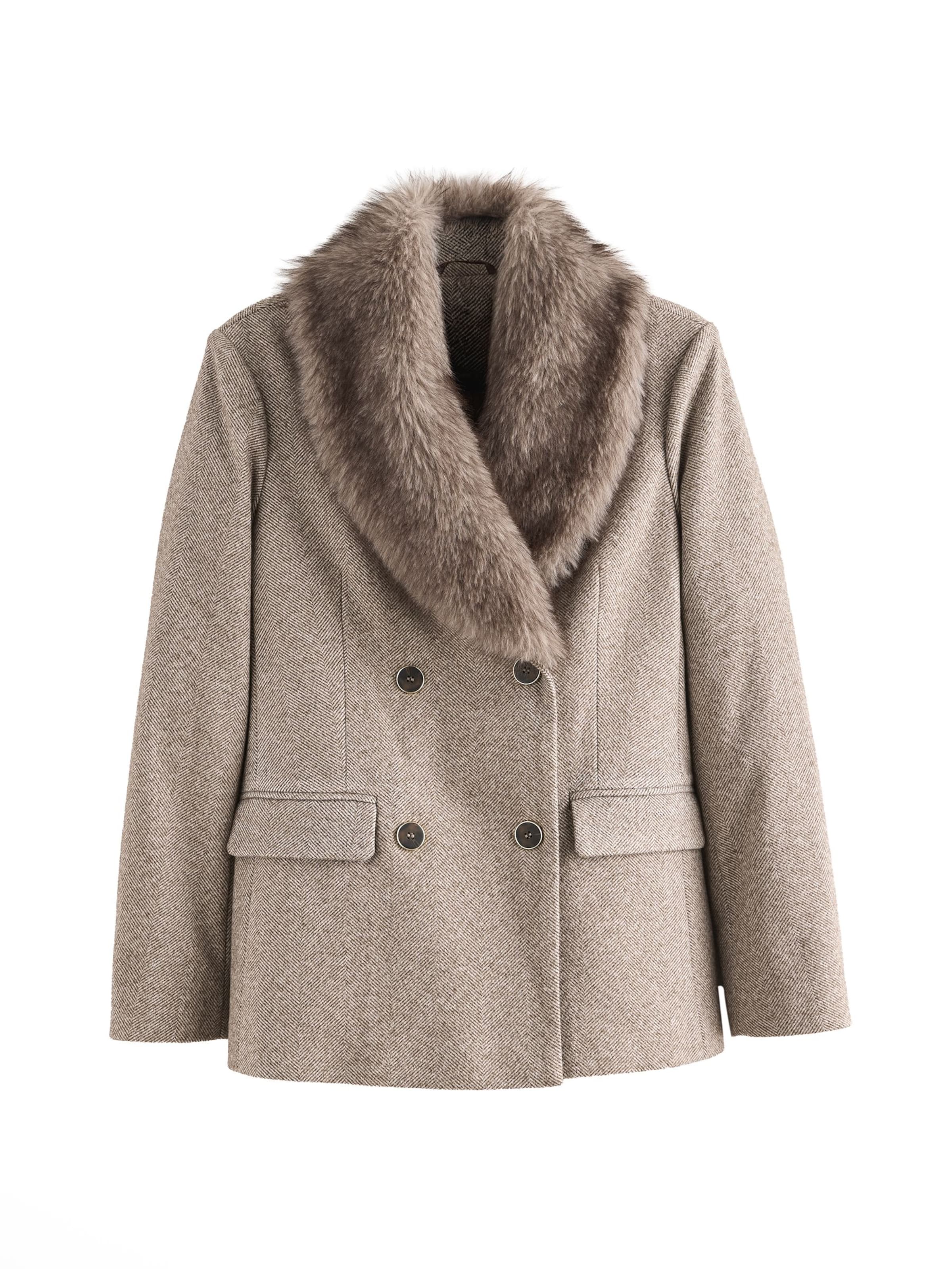 Lipsy - Blazer en beige: frente