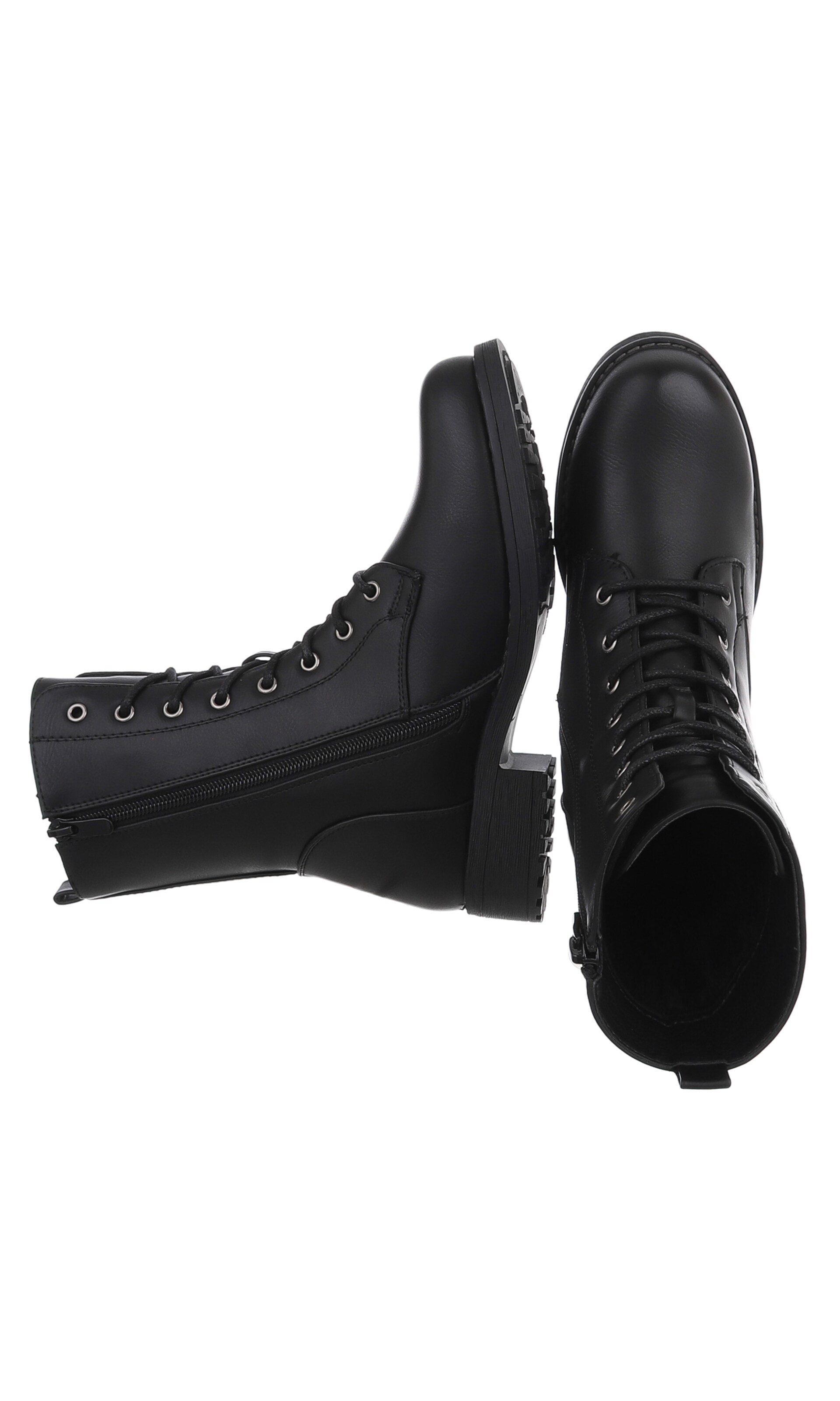 Ital-Design Stiefelette in Schwarz
