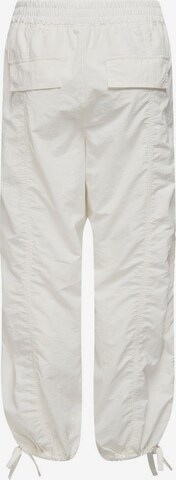ONLY Tapered Cargo Pants in White