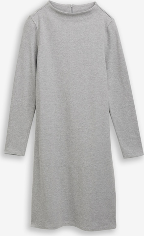 pilka TOM TAILOR Megzta suknelė: priekis