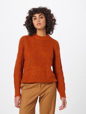 OBJECT Sweater 'Nova Stella' in Orange: front
