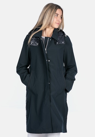 NEW CANADIAN Between-Seasons Coat in Blue: front