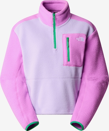 THE NORTH FACE Athletic Sweater 'YUMIORI' in Purple: front