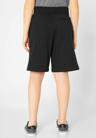 BENCH Loosefit Hose in Schwarz