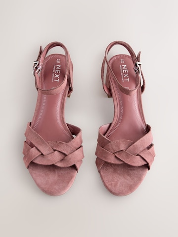 Next Strap sandal 'Forever Comfort®' in Pink