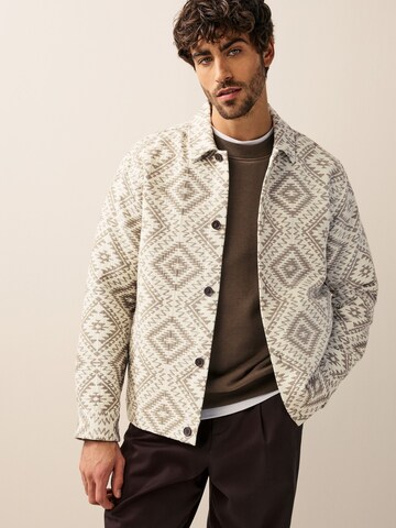 Next - Chaqueta de entretiempo 'Navajo' en beige: frente