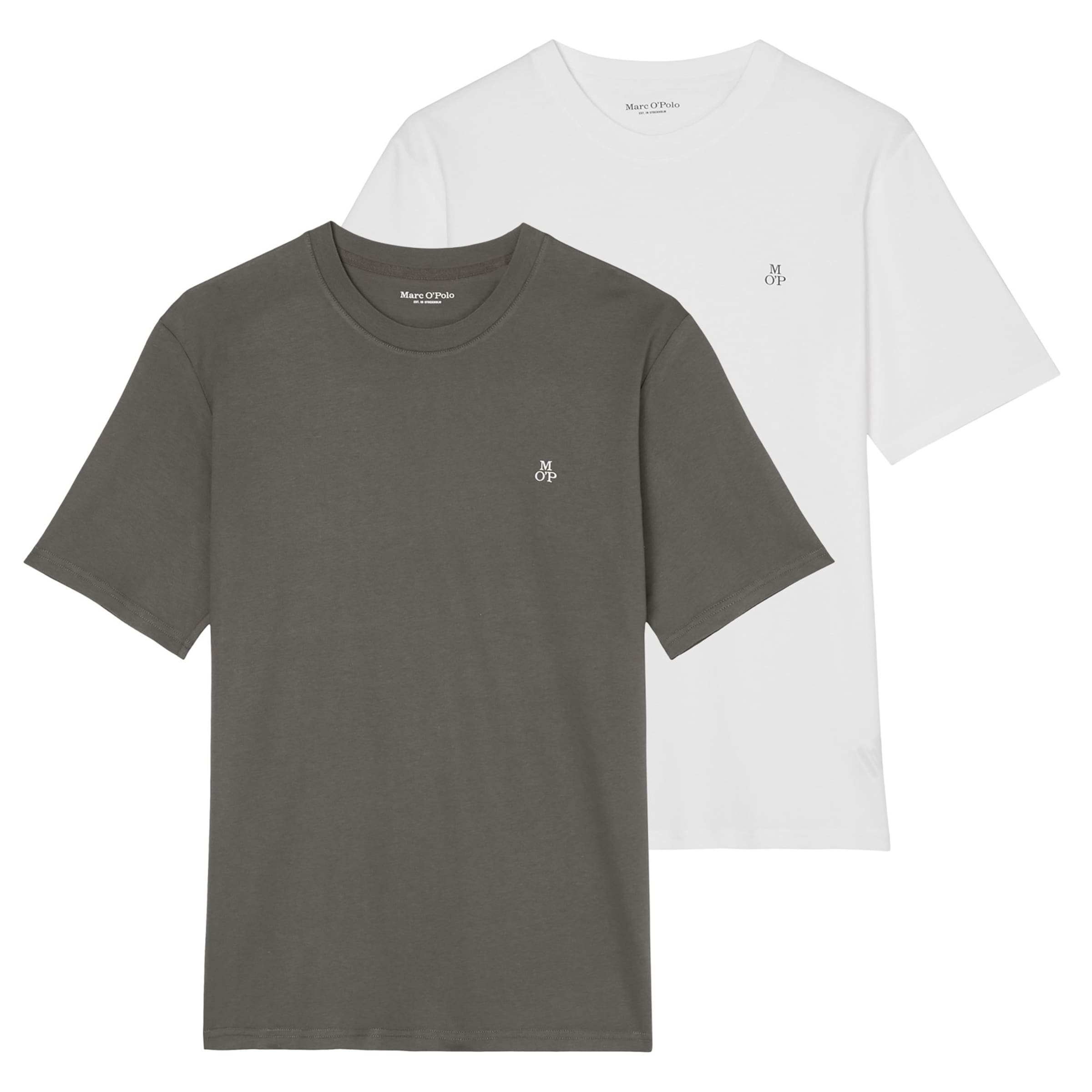 T-Shirt Marc O'Polo en gris : devant