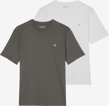 T-Shirt Marc O'Polo en gris : devant