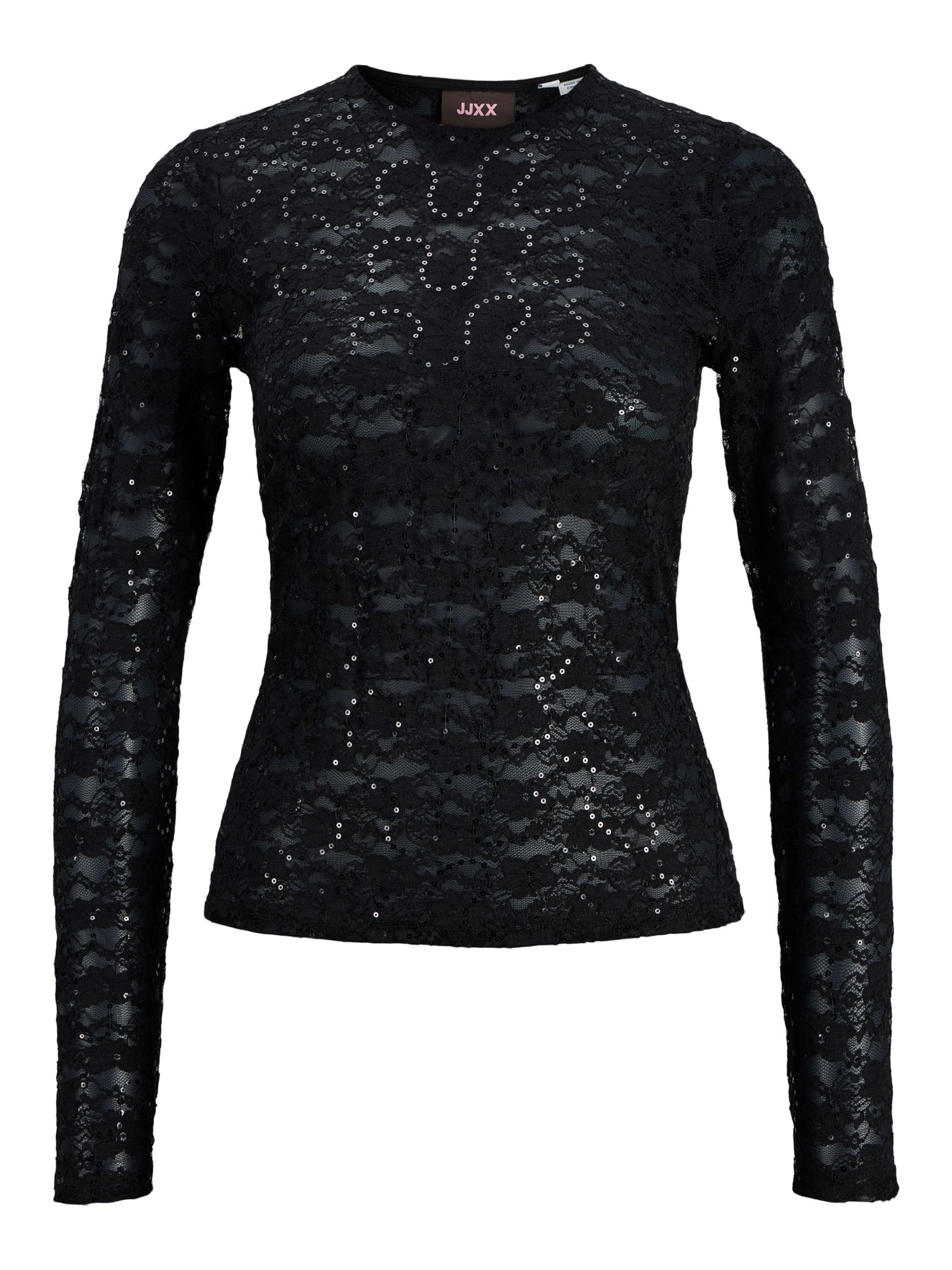 T-shirt 'LUNA' JJXX en noir : devant