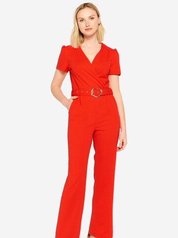 Tuta jumpsuit di LolaLiza in arancione: frontale