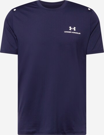 UNDER ARMOUR Funktionsshirt 'Rush Energy' in Blau: predná strana