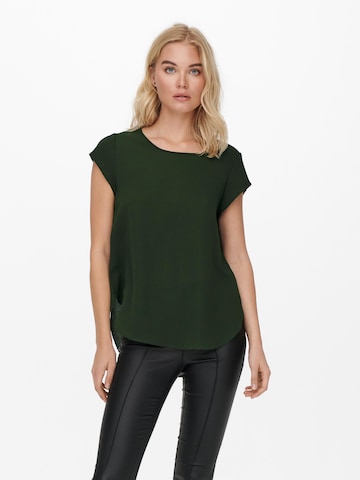 ONLY Blouse 'Vic' in Groen: voorkant