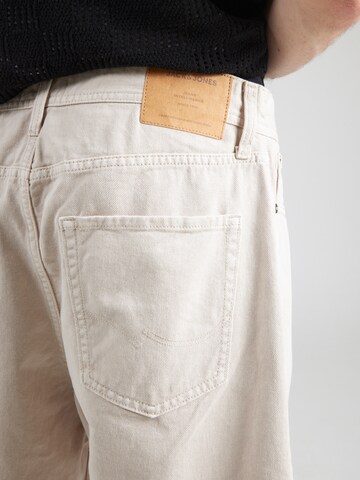 JACK & JONES Loosefit Farkut 'JPSTTONY' värissä beige