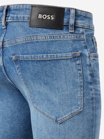 BOSS Black regular Jeans 'Maine' i blå