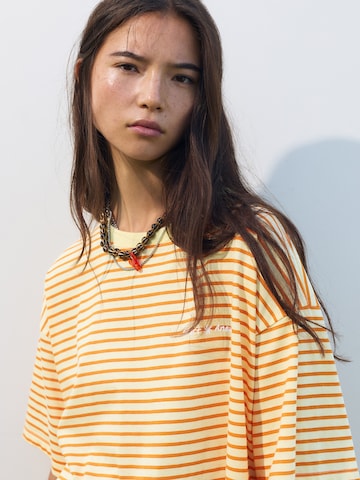 Pull&Bear Shirts 'PACIFIC' i gul