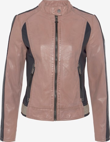 ALPENBLITZ Between-Season Jacket in Beige: front