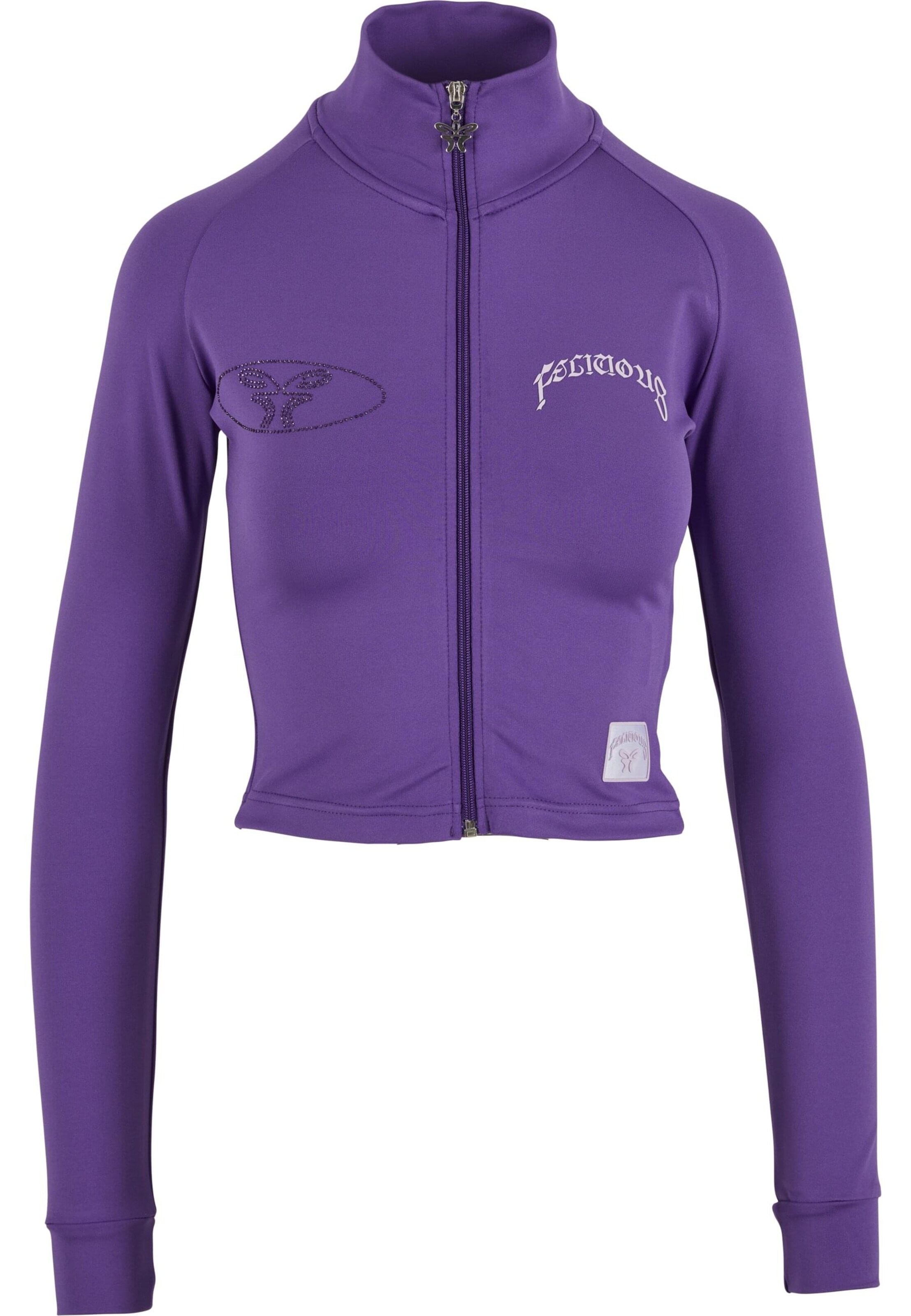 Giacca di felpa di Felicious in lilla: frontale