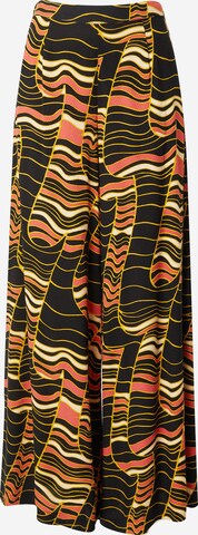 Wide leg Pantaloni 'Wildly' di King Louie in nero: frontale