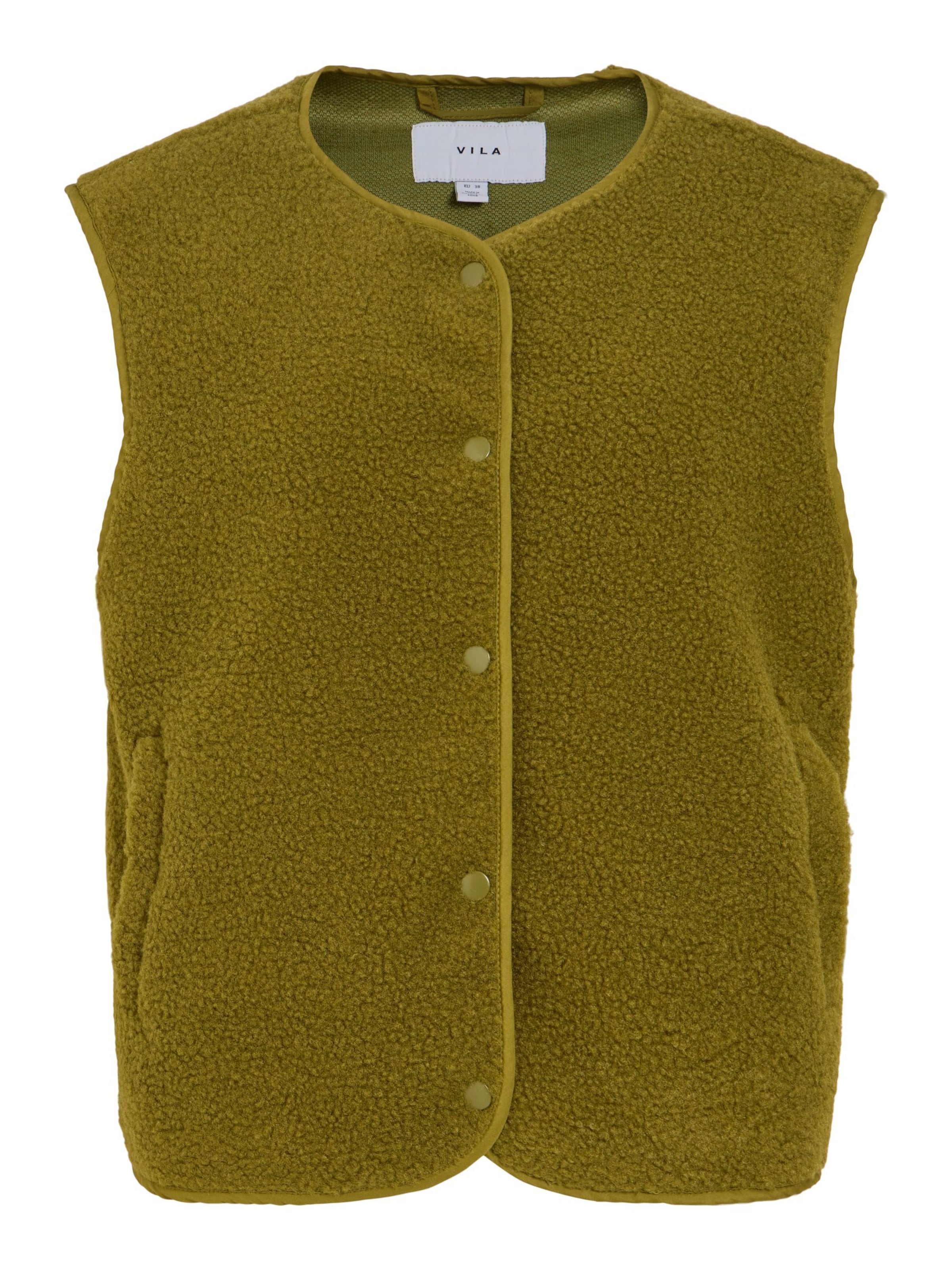 VILA Vest 'MARLON' in Green: front