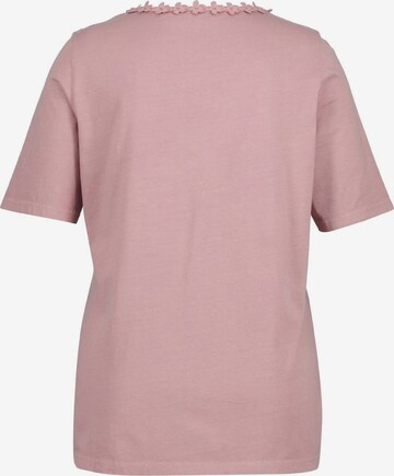 Ulla Popken T-Shirt in Pink