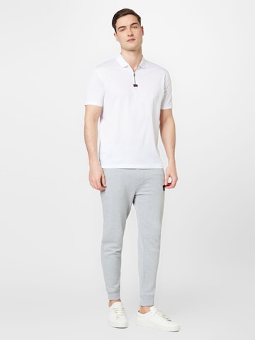 HUGO Red Tapered Trousers in Grey