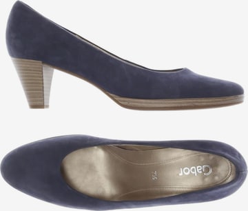 GABOR Pumps 41 in Blau: Vorderseite