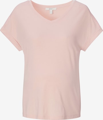 Esprit Maternity T-shirt i rosa: framsida