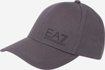 EA7 Emporio Armani - Gorra en gris: frente