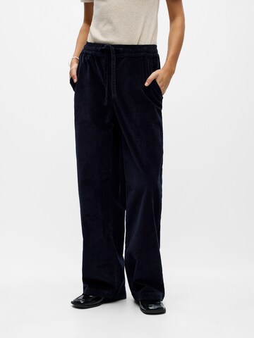 Loosefit Pantaloni 'OBJHEIDA' di OBJECT in blu: frontale
