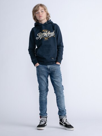 Petrol Industries Sweatshirt 'Tinley Park' in Blau