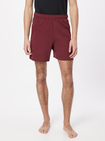 ADIDAS PERFORMANCE Regular Sportshorts in Rot: predná strana