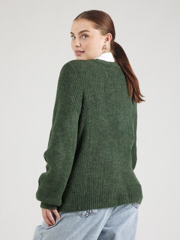 ONLY Carmakoma Knit Cardigan 'CARCLARE JULES' in Green