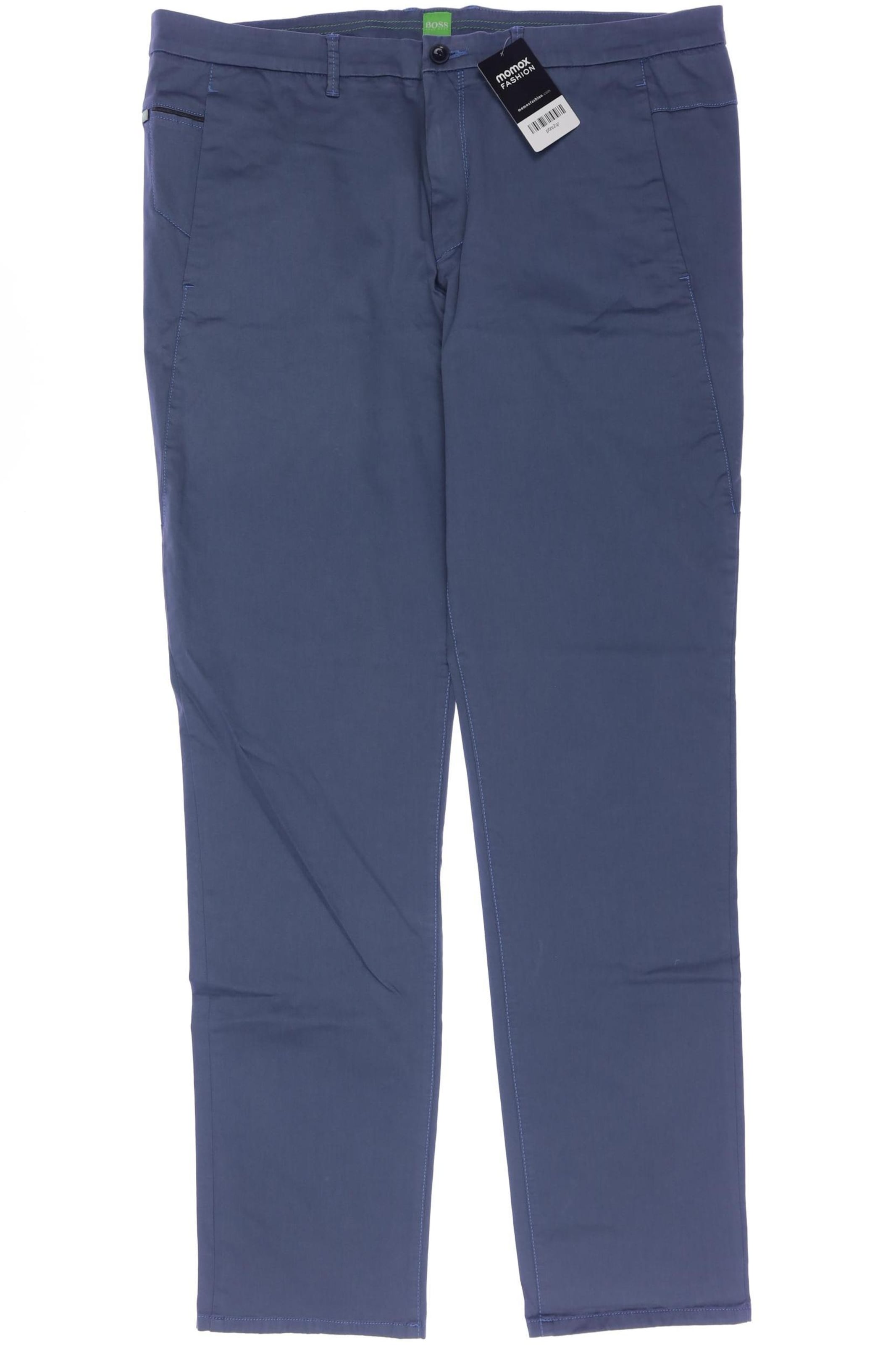 BOSS Green Pants in 38 in Blue: front